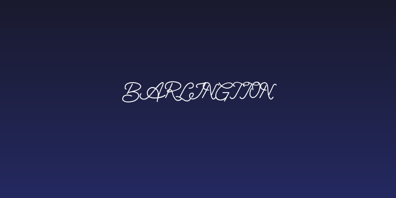 Barlingtton Social Header