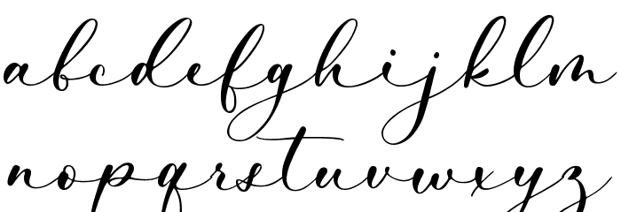 Barlista Font LOWERCASE