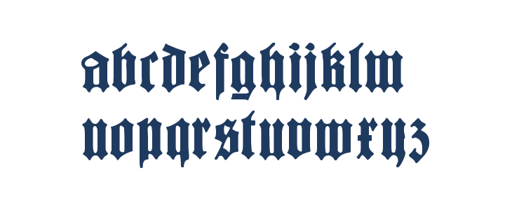 BarloesiusSchrift Lowercase