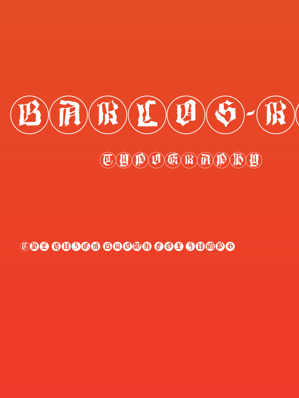 Barlos-RandomRings Poster