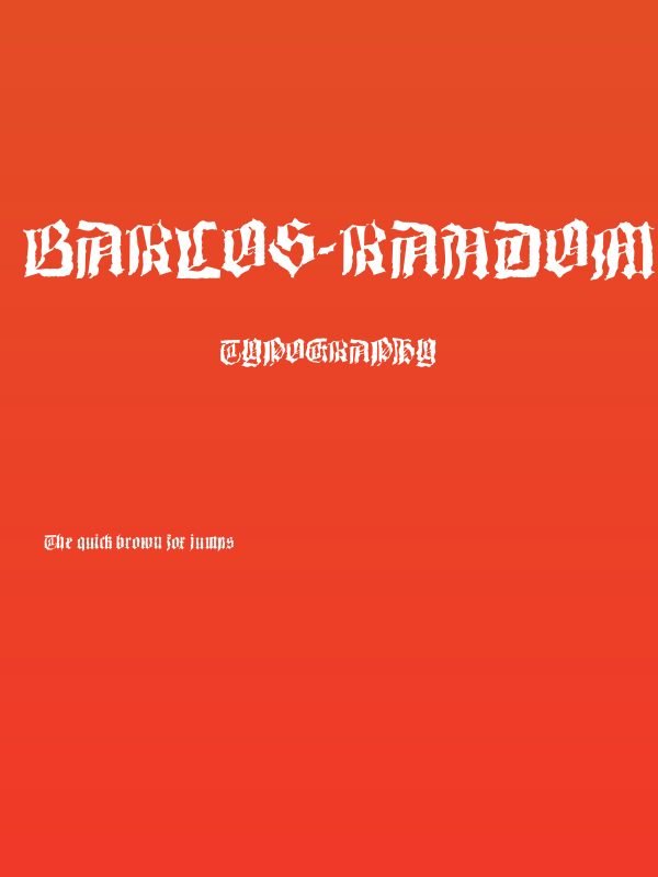 Barlos-Random Poster