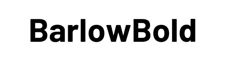 Barlow Bold  baixar fontes gratis