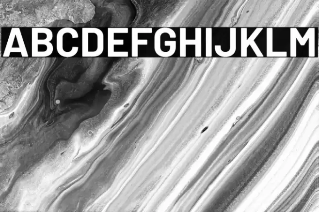 Barlow Bold Font examples