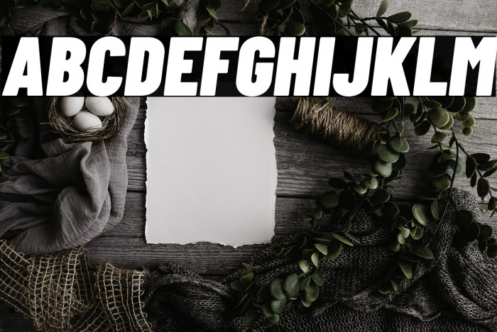 Barlow Condensed Black Italic Example 3