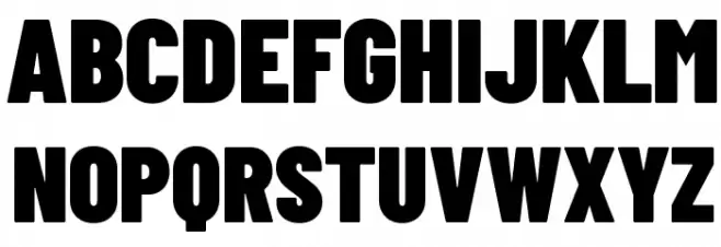 Barlow Condensed Black Font Litere mari