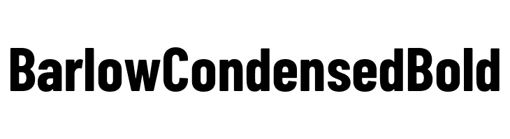 Barlow Condensed Bold  les polices de caractères gratuit tlcharger