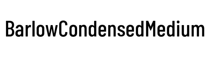 Barlow Condensed Medium  لخطوط تنزيل
