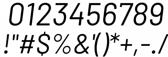 Barlow Italic