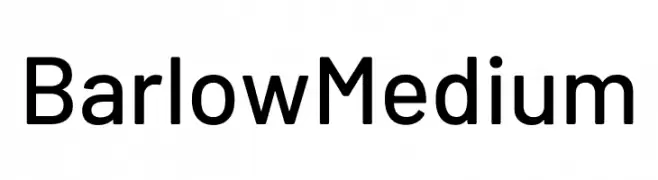 Barlow Medium  font caratteri gratis