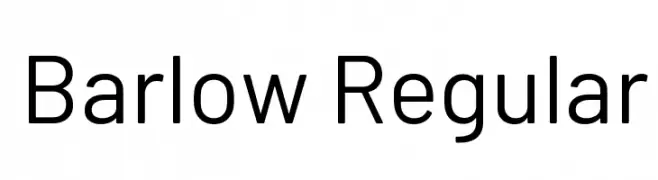 Barlow Regular  Frei Schriftart Herunterladen