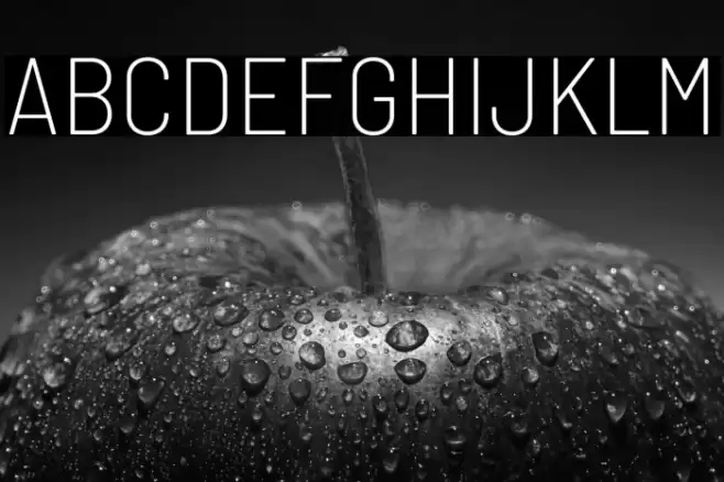 Barlow Semi Condensed ExtraLight Font examples