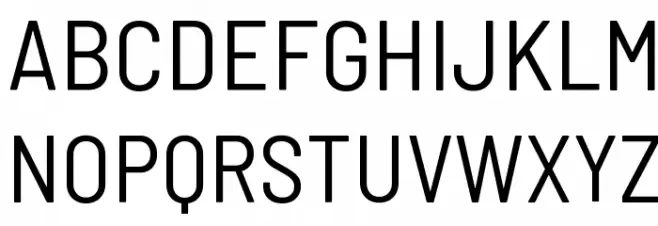 Barlow Semi Condensed Regular خط أحرف كبيرة