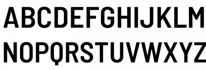 Barlow Semi Condensed SemiBold Fonte MAIÚSCULAS