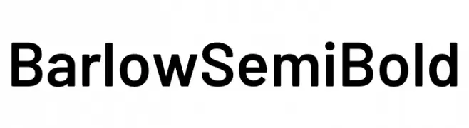 Barlow SemiBold  Free Fonts Download