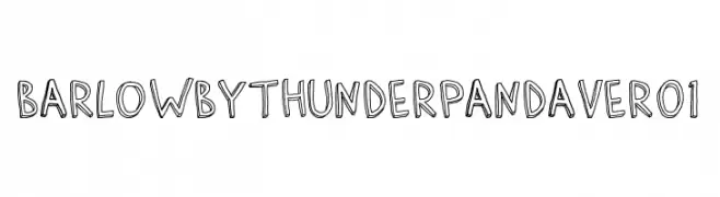 Barlow by Thunderpanda ver 01  Frei Schriftart Herunterladen