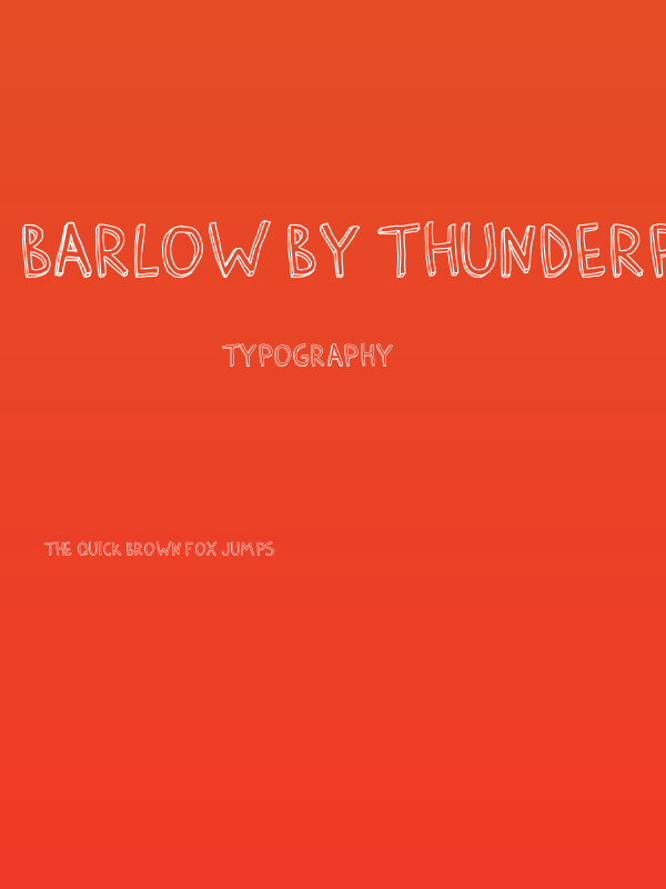 Barlow by Thunderpanda ver 01 Poster