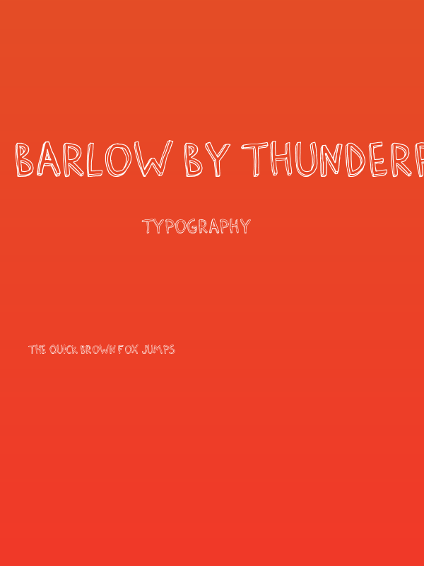 Barlow by Thunderpanda ver 01 Poster