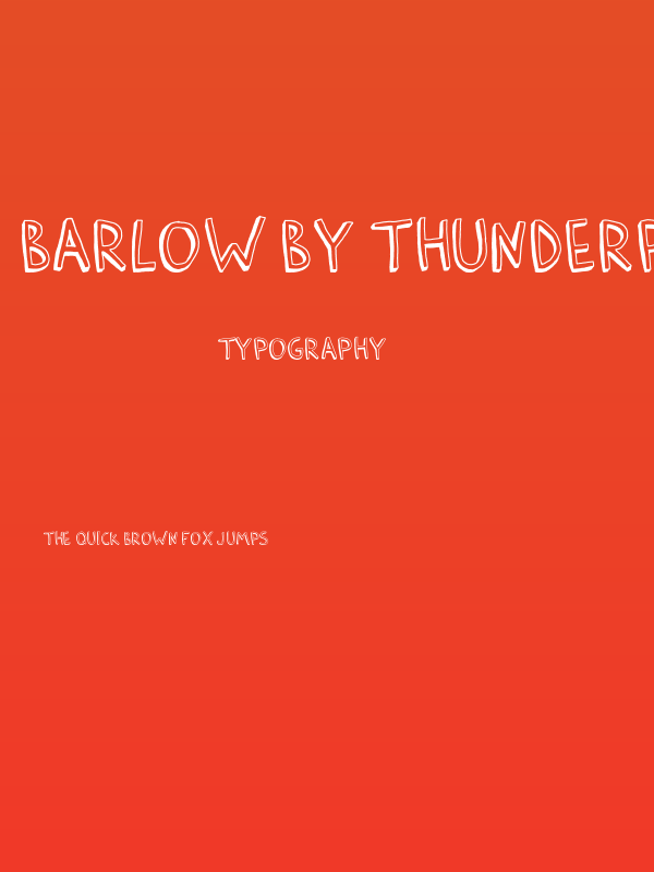 Barlow by Thunderpanda ver 02 Poster