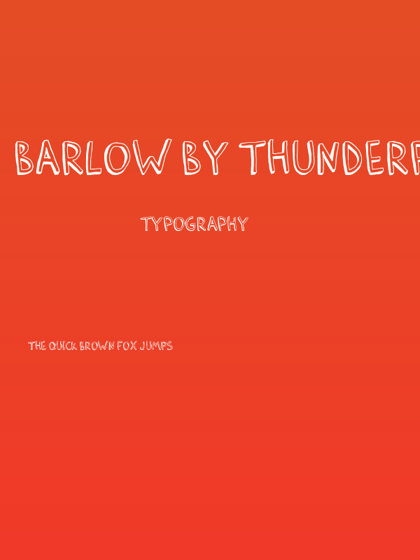 Barlow by Thunderpanda ver 02 Poster