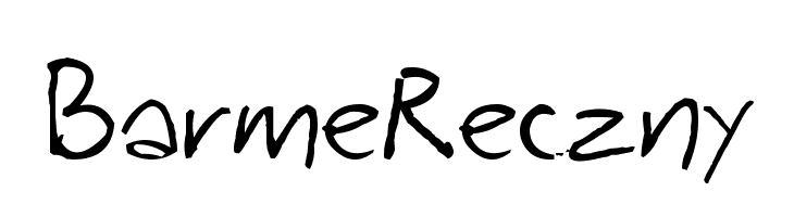 BarmeReczny Font
