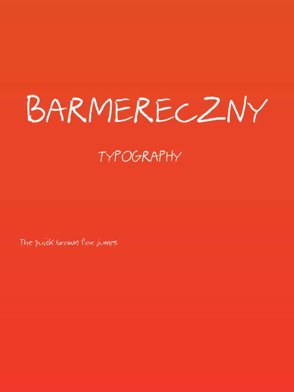 BarmeReczny Poster