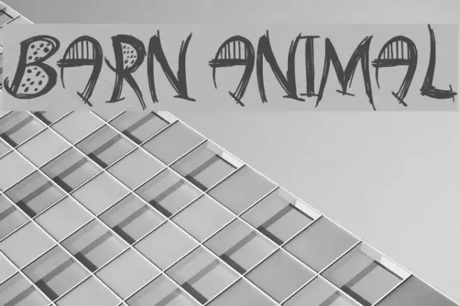 Barn Animal Example 1