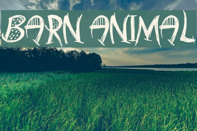 Barn Animal Example 3