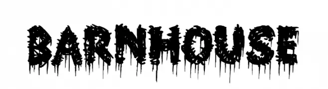 Barn House  Free Fonts Download
