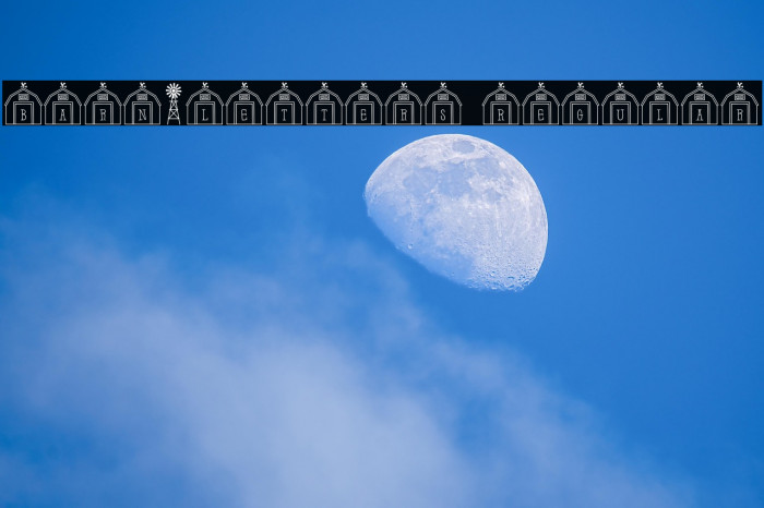 Barn-Letters Regular Example 3