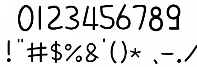 Barn Love by cyn Font OTHER CHARS