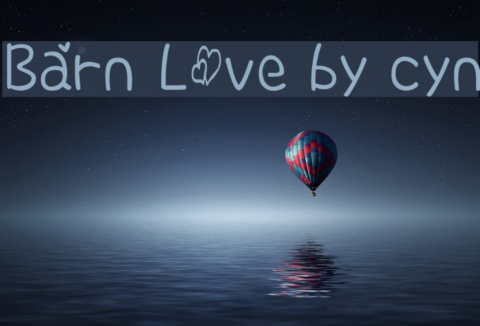 Barn Love by cyn Example 2