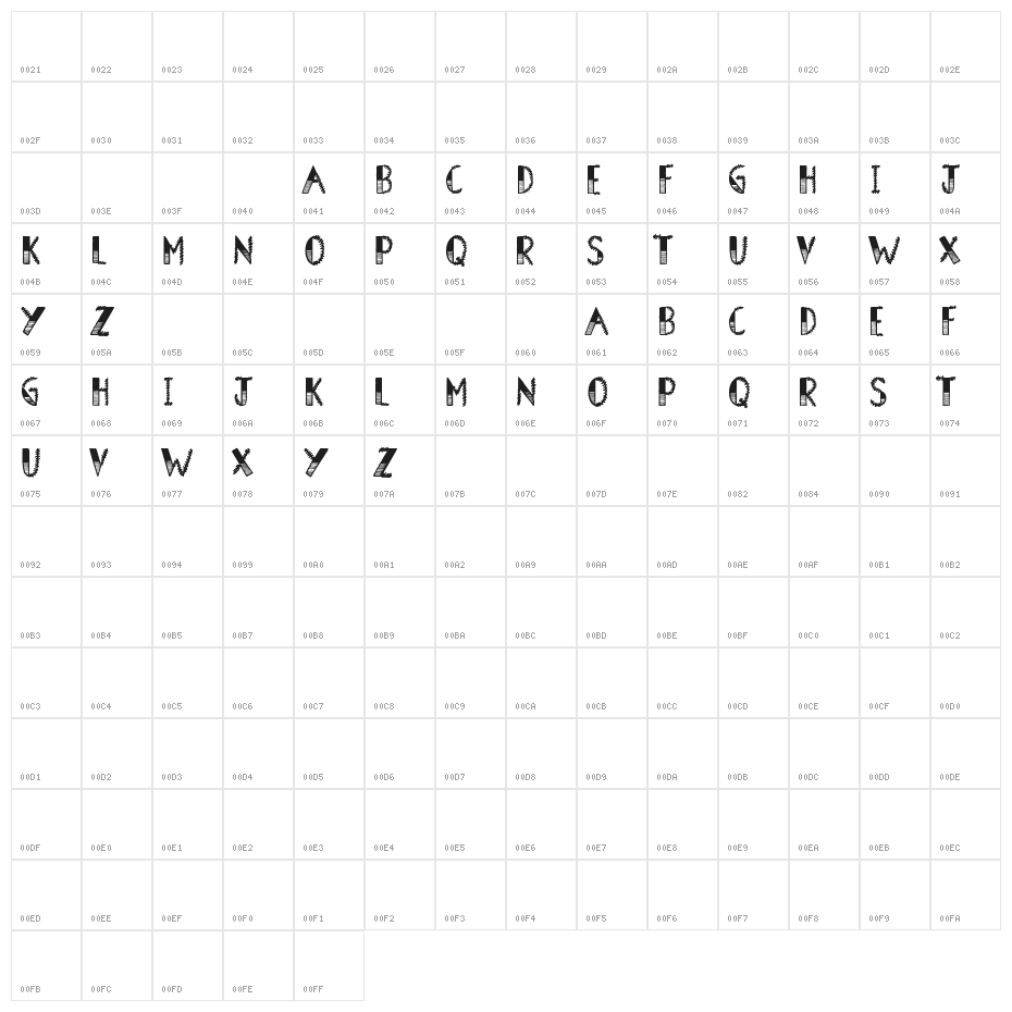 Barn Owl Character Map