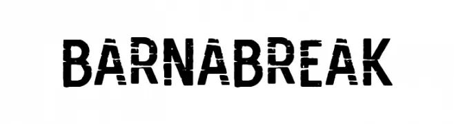Barna Break  Descarca Fonturi Gratis