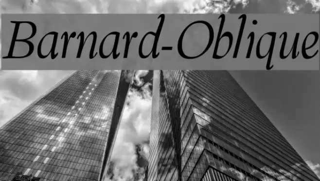 Barnard-Oblique  examples