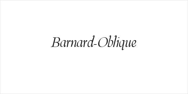 Barnard-Oblique Logo