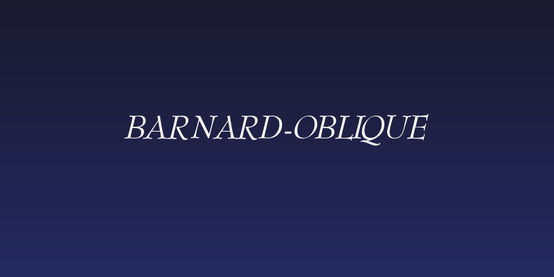 Barnard-Oblique Social Header