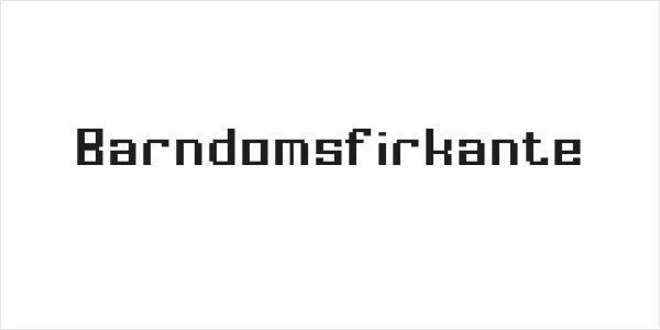 Barndomsfirkante Logo