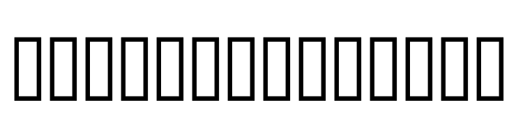 Barnett Device Font