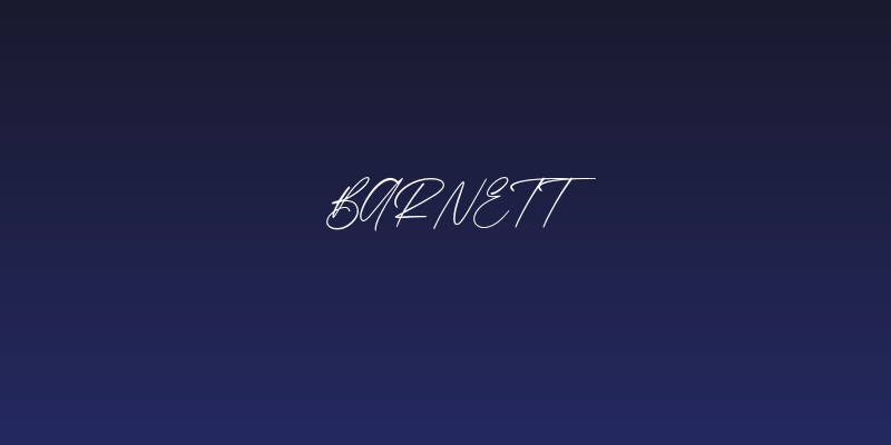 Barnett Social Header