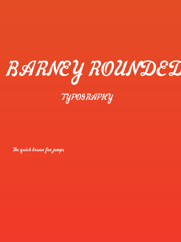 Barney Rounded PERSONAL USE Regular Poster