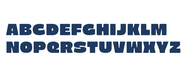 Barni Bold Uppercase