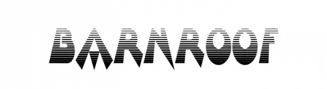 Barnroof  font caratteri gratis
