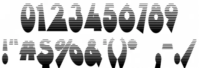 Barnroof Font OTHER CHARS