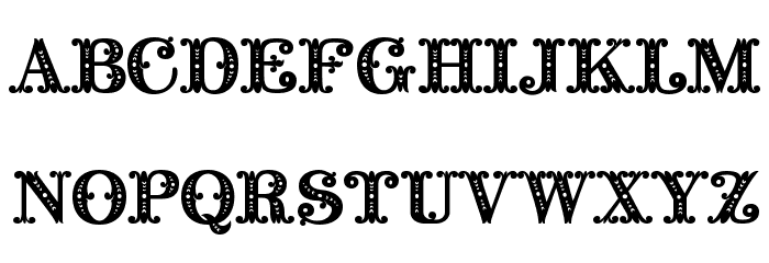 Barocco Initial Font LOWERCASE