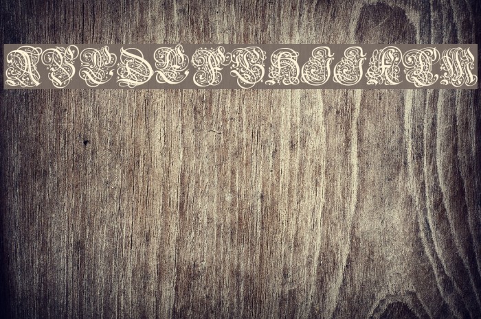Barock Font examples