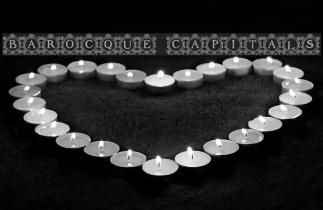 Barocque Capitals Font examples