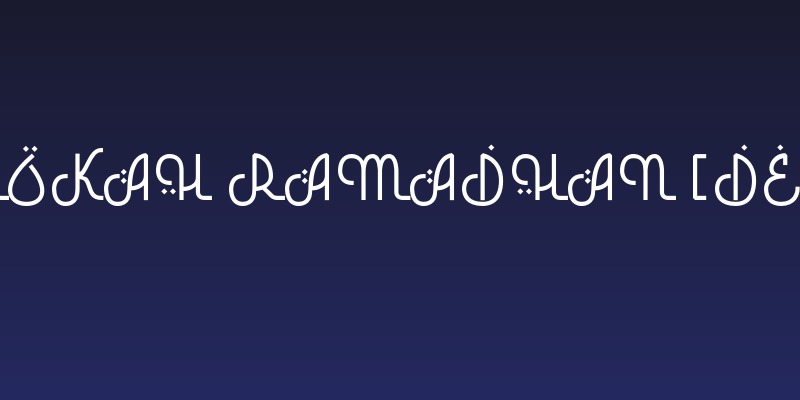 Barokah Ramadhan [Demo] Social Header