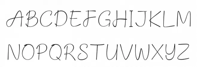 Barokah Signature Regular Шрифта ВЕРХНИЙ