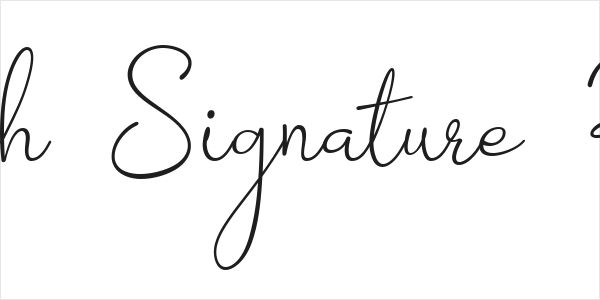 Barokah Signature Regular Logo