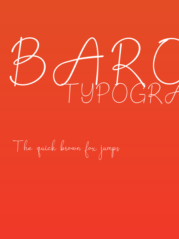 Barokah Signature Regular Poster